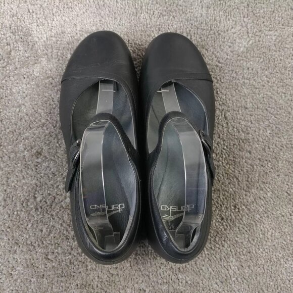Dansko Black Sandals Low Heel Comfort - Picture 6 of 8
